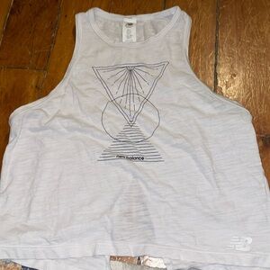 White New Balance Top
